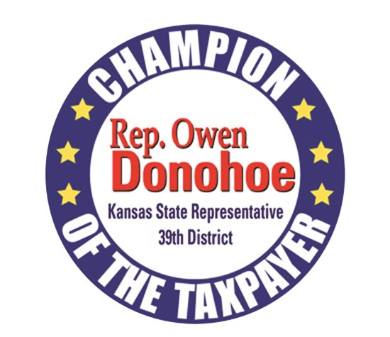 Rep. Owen Donohoe Champion of the Taxpayer